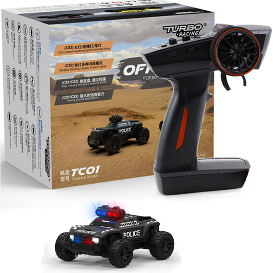 Turbo Racing 1:76 C82 RC Truck Car Full Proportional RC Mini Sports Car Remote Controller for Adults Gift